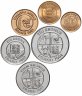 Купить Исландия - набор монет (6 шт)  1981-2007 год Фауна
