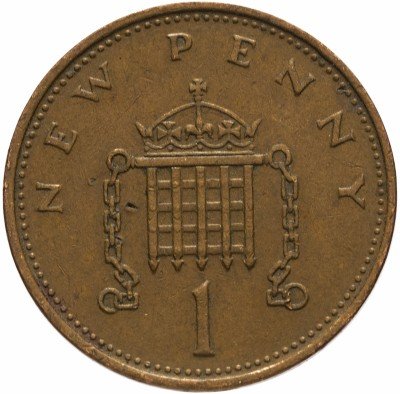 купить Великобритания 1 пенни 1971
