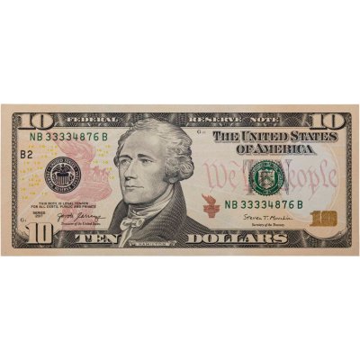 купить США 10 долларов 2017 ПРЕСС