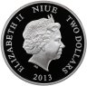 Купить Ниуэ 2 доллара 2013 "Акула - молот" в подарочном футляре с сертификатом