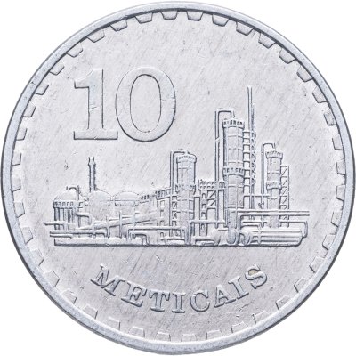 купить Мозамбик 10 метикалов (meticais) 1986
