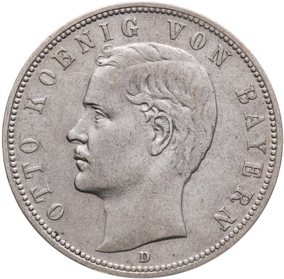 купить Германская империя (Бавария) 5 марок (mark) 1904