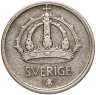 Купить Швеция 25 эре (ore) 1950