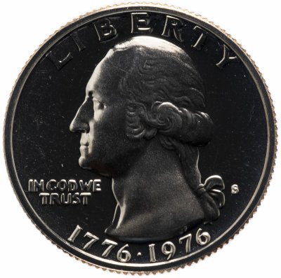 купить США 25 центов 1976 "S" "200 лет независимости США" (квотер)