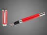 Купить Перьевая ручка Aurora TU Resin Red CT, перо - F, в подарочной коробке, Лаки и смолы: смола, сталь, 2026 г.