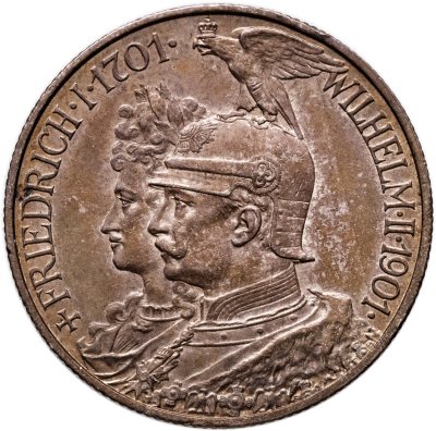 купить Германия (Империя) 2 марки (mark) 1901 "200 лет Пруссии"