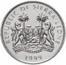 Купить Сьерра-Леоне 1 доллар (dollar) 1999 Чарльз Дарвин