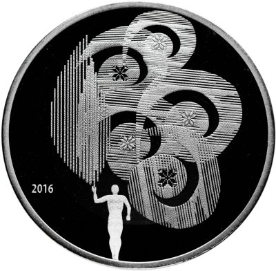 купить Беларусь 1 рубль 2016 "Олимпийское движение Республики Беларусь"