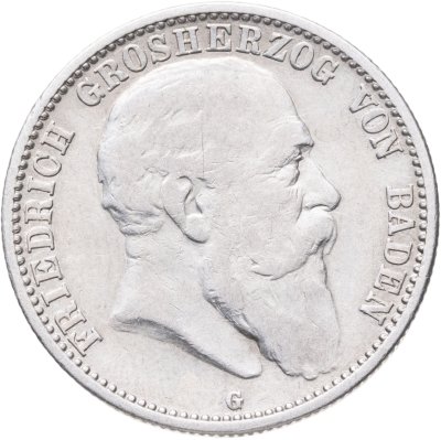 купить Германская империя (Баден) 2 марки 1903