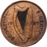 Купить Ирландия 1/2 пенни (penny) 1937