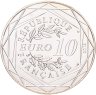Купить Франция 10 евро 2014 Равенство: Зима