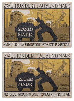 купить Германия (Фрайталь - Freital), ГРОССГЕЛЬД, 200000 (200 тыс.) марок, 1923
