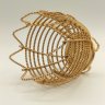 Купить Сухарница (конфетница) с ажурным бортом, алюминий, золочение, СССР, 1970-1990 гг.