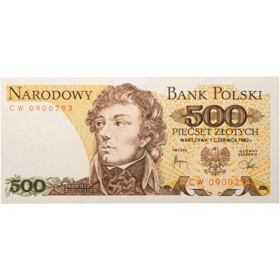 купить Польша 500 злотых 1982
