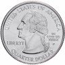 Купить США 1/4 доллара (квотер, 25 центов) 2001 P "Штат Вермонт"