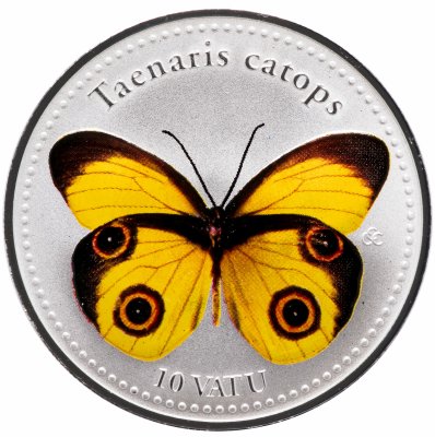 купить Вануату 10 вату 2006 Бабочки