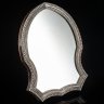 Купить Зеркало настольное в фигурной раме, металл, серебрение, дерево, зеркало, Fraget (Фабрика серебряных и плакированных изделий Иосифа Фраже), Царство Польское, 1850-1870 гг.