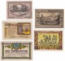 Купить Германия (разные земли) набор из 5 нотгельдов 1920-1921