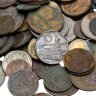 Купить Коллекция русских монет плохой сохранности 200 грамм