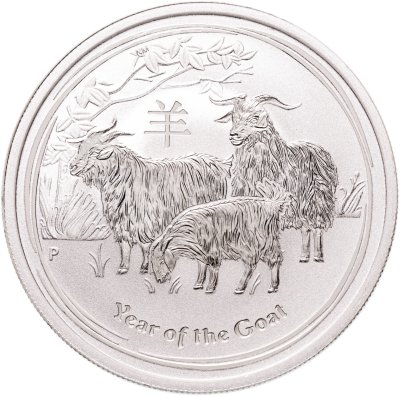 купить Австралия 50 центов 2015 «Восточный календарь - год козы»