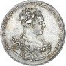 Купить 1 рубль 1727 года СПБ высокая прическа