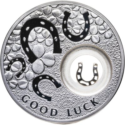 купить Остров Ниуэ 1 доллар 2010 "Подкова на удачу" в буклете