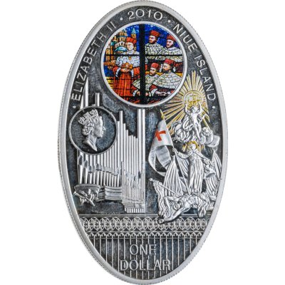 купить Ниуэ 1 доллар 2010 "Готические кафедральные соборы - Собор Святого Стефана"
