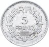 Купить Франция 5 франков 1945-1950 (случайный год) Без обозначения монетного двора