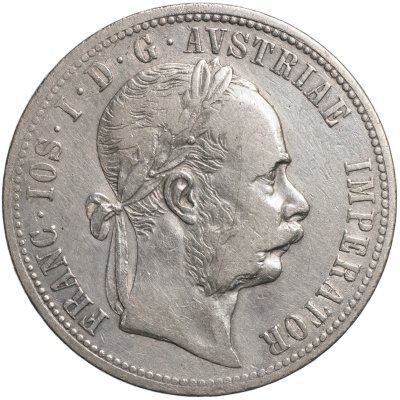 купить Австро-Венгрия [Австрия] 1 флорин 1872 [KM#2222]