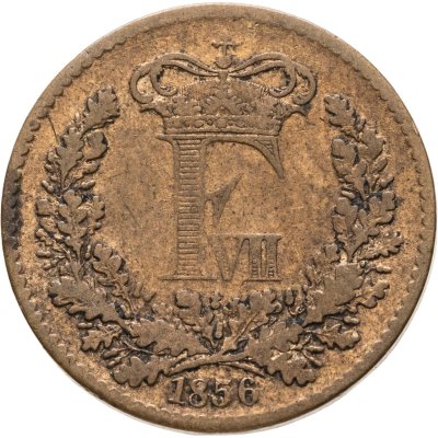купить Дания 1 скиллинг ригсмонт (скиллинг-ригсмёнт, skilling rigsmont) 1856