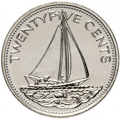 купить Багамские острова 25 центов 2005