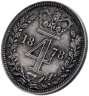 Купить Великобритания 4 пенса 1878