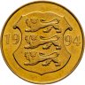 Купить Эстония 5 крон (kroon) 1994 "75-летие Национального Банка"
