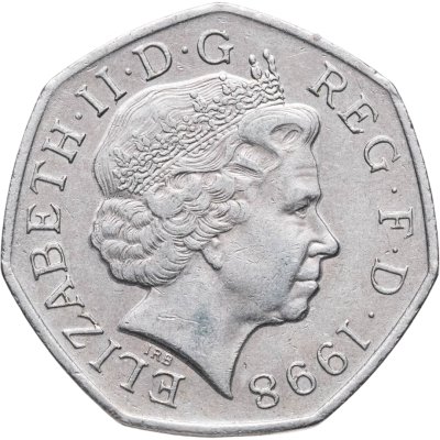 купить Великобритания 50 пенсов (pence) 1998