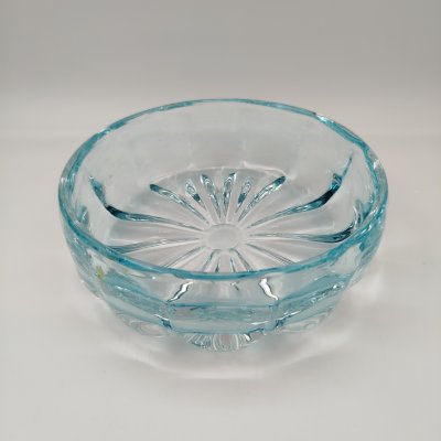 купить Ваза (конфетница), автор Рогов Е.И, цветное стекло, Гусевской хрустальный завод (Гусь-Хрустальный), СССР, 1950-1970 гг.