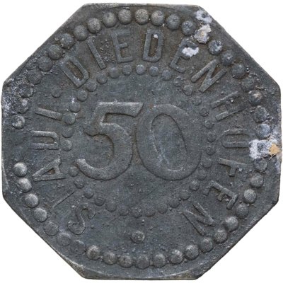 купить Германия (нотгельды) 50 пфеннигов 1917 "Диденхофен"