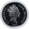 Купить Острова Кука 50 долларов 1990 "500 лет открытию Америки - Симон Боливар"