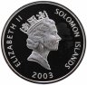 Купить Соломоновы Острова 25 долларов (dollars) 2003 "Самолёты мира: Кёртисс JN-4 Дженни (Curtiss JN-4 Jenny)"