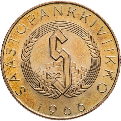 купить Финляндия медаль "Юхо Кусти Паасикиви. Неделя банка. 1966"