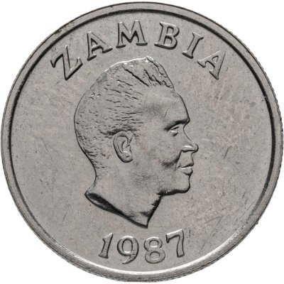 купить Замбия 5 нгве (ngwee) 1987