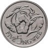 Купить Замбия 5 нгве (ngwee) 1987