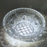 Купить Конфетница (салатник), декорированная геометрическим орнаментом, хрусталь, алмазная грань, СССР, 1970-1990 гг.
