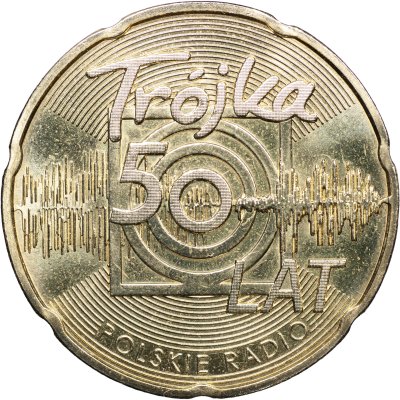 купить Польша 2 злотых 2012 "50-летие программы Польского Радио III"