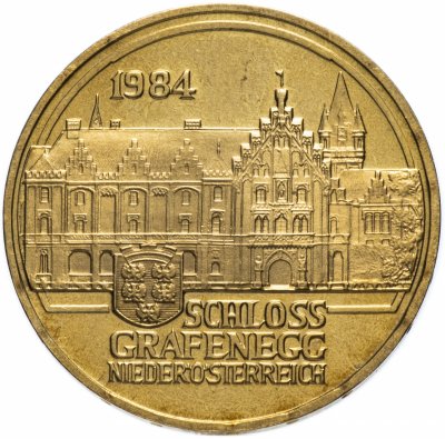 купить Австрия 20 шиллингов (shillings) 1984 "Дворец Графенег"