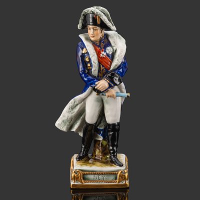 купить Статуэтка "Маршал Мишель Ней", фарфор, роспись, золочение, Porcelaine de Paris, Франция, 1950-1980 гг.