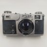 Купить Фотоаппарат «Киев-4А» с объективом «Юпитер-8», в оригинальном чехле, металл, стекло, пластик, кожа, Киевский завод «Арсенал», СССР, 1958-1980 гг.
