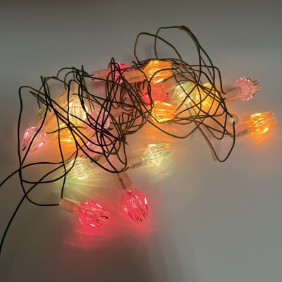 купить Электрогирлянда советская, пластик, металл, СССР, 1970-1980 гг.
