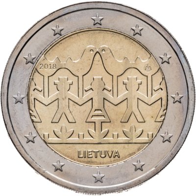 купить Литва 2 евро (euro) 2018 Фестиваль песни и танца Литвы
