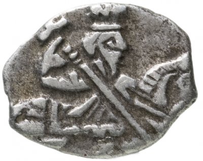 купить Петр I Алексеевич Романов. Копейка единоличное правление 1702 г. (АѰВ) чекан Кадашевский денежный двор Москва