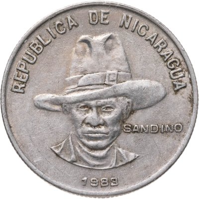 купить Никарагуа 1 кордоба (cordoba) 1983